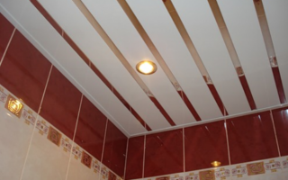 Как отделать потолок в туалете: оригинальные способы