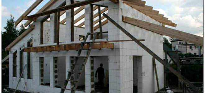 Несъемная опалубка из пенополистирола в малоэтажном домостроении