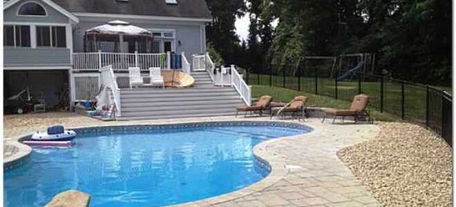 Как построить бассейн на даче своими руками