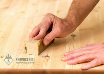 Как зашлифовать деревянный пол