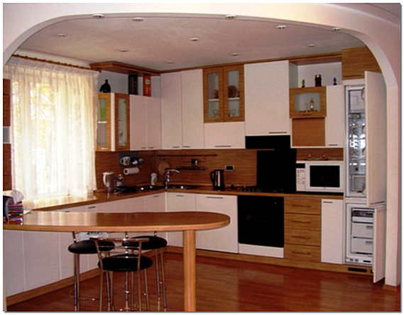 Перепланировка кухни в брежневке