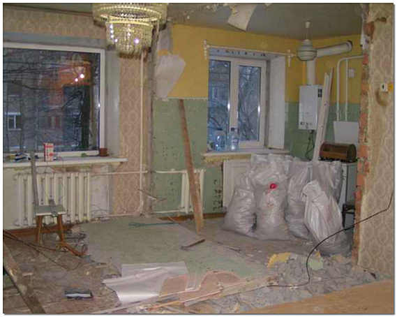 Перепланировка стен квартиры своими силами