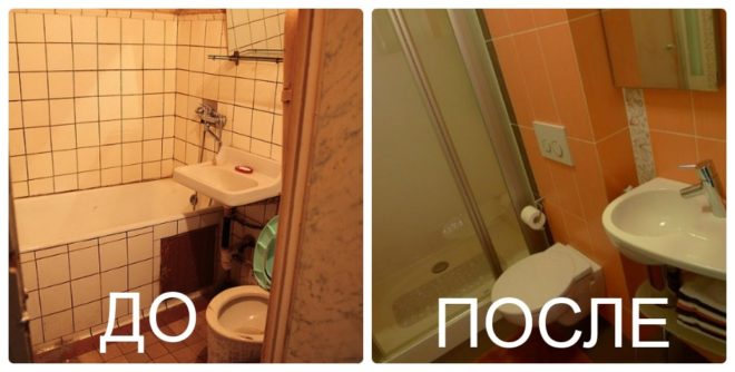 Однокомнатная хрущевка до и после ремонта